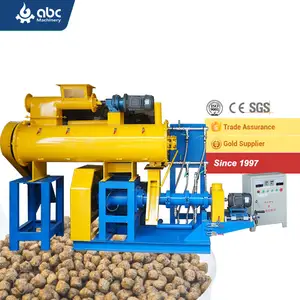 Screw Pressing Floating Fish Feed Pellet Making Machine for Pelletizing/Extruding/Squeezing Shrimp, Tilapia, Aqua, Catfish,Trout