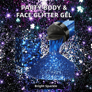 Party Makeup <b>Body</b> & Face Shining Glitter <b>Powder</b> High Pigmented Waterproof 9 Colors for Nail Hair Art Festivals - Product Image 2
