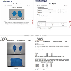 Serviettes hygiéniques <span class=keywords><strong>lavables</strong></span> AIO 6 pièces, imperméables, en tissu doux, <span class=keywords><strong>lavables</strong></span>, pour incontinence, flux abondant, serviettes menstruelles - Product Image 5