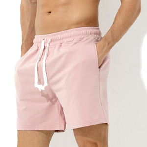 Shorts de bain décontractés pour hommes grande taille, personnalisables avec logo, en Spandex/Polyester, respirants, séchage rapide, imperméables, avec poches, coupe ample, pour l'été, vente en gros - Product Image 2