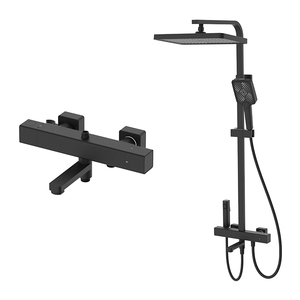 Профессиональная матовая черная насадка для душа - Product Image 5