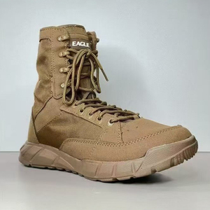 Botas Tácticas DF22 para Hombre, Impermeables, de Lona, para Senderismo al Aire Libre, Color Marrón, para Todas las Estaciones - Product Image 6