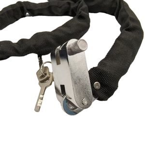 Ménage <span class=keywords><strong>voiture</strong></span> audacieuse <span class=keywords><strong>porte</strong></span> coulissante électrique vélo serrure longue chaîne livraison gratuite - Product Image 4