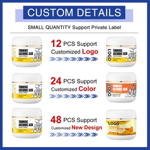 Crème <span class=keywords><strong>Visage</strong></span> <span class=keywords><strong>Anti</strong></span>-Acné et <span class=keywords><strong>Anti</strong></span>-Taches Foncées Éclaircissante à Base de Niacinamide et de Curcuma pour Soin Herbal de Marque Privée - Product Image 5