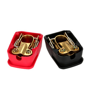 Connecteur de batterie Flash Power rouge et noir en cuivre pur à déconnexion rapide pour batterie de stockage automobile - Product Image 4