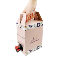 Distributeur de boissons pour café, vin, jus, recharge BIB (Bag-in-Box), pochette à emporter 1L-5L, impression en héliogravure