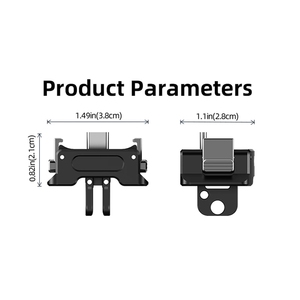 Nuevo Kit de accesorios de cámara de deportes de acción 2 en 1 para DJI <span class=keywords><strong>OSMO</strong></span> <span class=keywords><strong>Pocket</strong></span> 3 incluye base de carga adaptador de montaje de liberación rápida trípode - Product Image 5