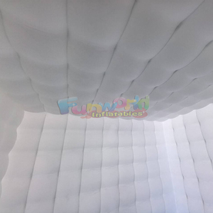 Portable inflatable photo booth enclosure with LED <b>lighting</b> for wedding parties and events - Product Image 6
