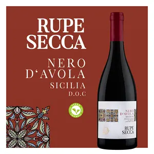 نيرو D'avola Sicilia الوثيقة الأحمر النبيذ 750 مللي جوزيبي فيردي اختيار الأحمر النبيذ صنع في إيطاليا