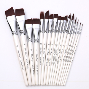 Ensemble professionnel de 17 pinceaux de <span class=keywords><strong>peinture</strong></span>, ensemble de pinceaux pour <span class=keywords><strong>peinture</strong></span> corporelle et visage pour artistes - Product Image 1