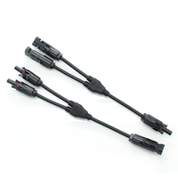 Connecteur solaire en Y à 2 voies, cuivre étamé, 1500A/1500V, contact PPO/PPE, fournisseur chinois