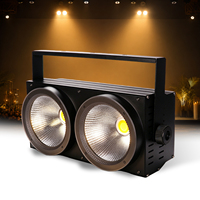 Projecteur matriciel LED COB 2x100W 3200-6500K Blanc Chaud DMX512 Stroboscope pour Scène, DJ, Discothèque, Mariage, Fête, Concert, Événement