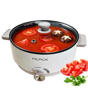 Nồi lẩu điện nồi nấu ăn đa năng nồi nấu thực phẩm điện ấm hơn không dính nồi nấu lẩu - Product Image 1