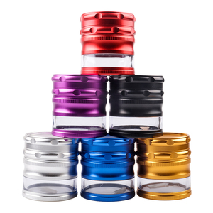 Gunter Factory Hot <strong>Sale</strong> Aluminum Alloy Manual Simple <strong>Cigarette</strong> &amp; Tobacco Herb Grinder - Product Image 2