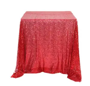 Table Covers For Wedding Banquet decorations Sequin Table cloth 120cm*120cm