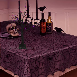 Árbol Decorativo de Plástico con Luces LED para Mesa de Halloween, 2 Pies, Ramas Negras, Luces LED Púrpuras, Funciona con Pilas, para el Hogar, Casa Embrujada, Fiesta - Product Image 6