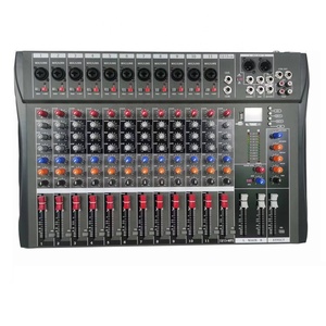 Mezclador Profesional de 12 Canales MT-12 de Fábrica OEM, Consola de Mezcla para <span class=keywords><strong>DJ</strong></span> con Alimentación Phantom de 48V - Product Image 5