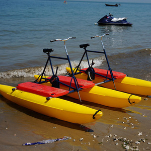 Nuovo Arrivo Parco Acquatico di Divertimenti del Ciclo Della Bici Pedale Barca Due Persona Mare Galleggiante Bicicletta - Product Image 2