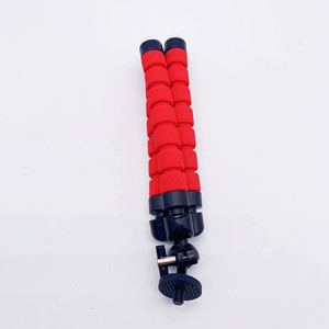 Práctico trípode de pulpo de esponja soporte de fotografía de viaje Vlog soporte de teléfono de transmisión en vivo para GoPro Hero 13 12 11 10 negro - Product Image 3