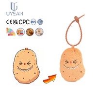 Uyeah Peluche Rembourrée en Coton PP, Poupée Pendentif, Poupée pour Machine à Pinces, Peluche Pomme de Terre Mignonne et Moelleuse pour Célébrations, Porte-clés Jouet Dessin Animé Personnalisé