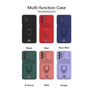 Accesorios para teléfonos inteligentes para Samsung Galaxy A55 A35 A25 A15 A05 PC TPU Amor Case con Kickstand Camera Protection Back Cover - Product Image 3