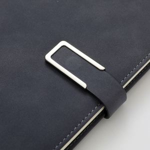 Modern Embossed PU Leather <b>Notebook</b> Gift <b>Set</b> with Pen and Keychain-Multifunction Handmade Promotional Office Product for Events - Product Image 4