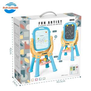 Новый роскошный детский Умный Магнитный письменный стол 2 в 1 доска для рисования стол и стул - Product Image 6