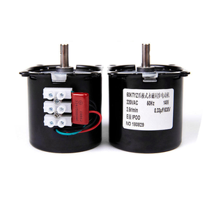 Moteur synchrone à aimant permanent 60KTYZ 220V 50/60Hz monophasé 1-110 tr/min 14W, montage sur panneau, étanche, pour le retournement des œufs - Product Image 6