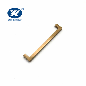 Tirador de puerta de cocina de latón en forma de <span class=keywords><strong>U</strong></span> cuadrado - Product Image 6