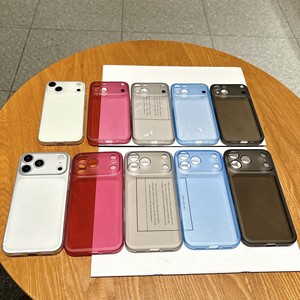 เคสใสบางเฉียบกันลื่นขอบฝ้าสำหรับ iPhone 18 Pro 17 Air 16 Plus 15 14 12 13 11 Pro Max ฝาหลังนิ่ม - Product Image 5