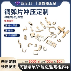 Clips à ressort en V Taixinsheng en bronze phosphoreux, cuivre béryllium, bronze nickelé – Contacts électroniques personnalisés pour matériel électronique - Product Image 3