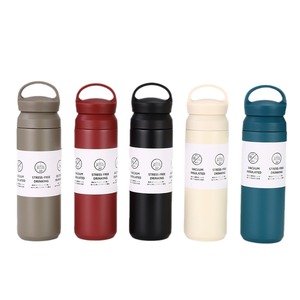 Termo Creativo de Acero Inoxidable 304 Estilo Japonés, 500 ml, Portátil, con Aislamiento al Vacío, para <span class=keywords><strong>Amantes</strong></span> <span class=keywords><strong>del</strong></span> Deporte, Venta al por Mayor para Viajes - Product Image 1