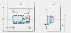 <span class=keywords><strong>CHINT</strong></span> สวิตช์ความปลอดภัยแบบปิดสำหรับระบบไฟฟ้าสวิตช์ความปลอดภัยตัวแยกอุตสาหกรรมแบบ <span class=keywords><strong>NH40</strong></span> 630A 4P - Product Image 3