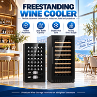 Réfrigérateur à vin personnalisé Minghou, 154 18 12 bouteilles, 6 bouteilles, compresseur électrique, mini-réfrigérateur, refroidisseur à vin