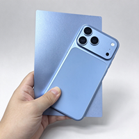 Originele effen kleurveranderende folie voor iPhone 18 Pro Max bordeauxrode telefoon achterkant bescherm sticker voor snijmachine plotter