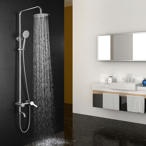 Robinetterie de bain et douche colonne de douche à eau intégrée douche pluie - Product Image 2