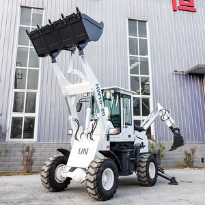 ¡ENVÍO GRATIS! <span class=keywords><strong>China</strong></span> 4x4 <span class=keywords><strong>Wheel</strong></span> Drive 400kg-2.5ton mini cargador retroexcavadora para vender con pala de nieve, etc. - Product Image 5