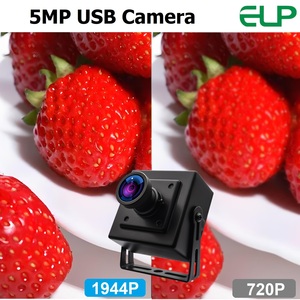 كاميرا ELP بدقة 5 ميجابكسل مع غالق عالمي وUSB، عدسة بدون تشوه وزاوية واسعة 125 درجة، 60 إطارًا في الثانية، طراز OX05B1S للرياضات وكشف الحركة وأجهزة الكمبيوتر والحواسيب المحمولة - Product Image 2
