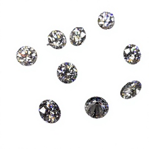 Venta Directa de Fábrica: Moissanita Sintética de Tamaño Completo, Corte Brillante, Efecto de Color/Fuego, Certificada por Terceros, 0.5CT, Suelta - Product Image 3