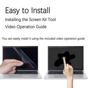 Protector de Pantalla de PET Suave Transparente HD de Grado AAA de LX Tech para MacBook Pro de 16.2 Pulgadas M3 2023, Fácil Instalación y Protección Contra Rayones - Product Image 4