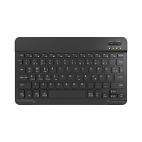 Tablette clavier thaïlandais et arabe rétroéclairée de 10 pouces rechargeable, nouvelle interface BT, fonctionnement à ciseaux, sans fil, nouvelle et améliorée