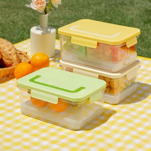 Custom Logo/Color Fresh-keeping Box Refrigerator Bento Box Outdoor Picnic Basket Snack and Fruit Storage Box Outdoor Picnic Trip - Product Image 5