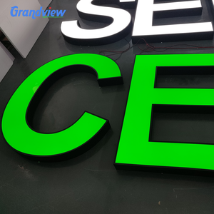 Insegne Luminose Personalizzate con Lettere in Acrilico 3D, Insegne Pubblicitarie con Luci LED, Cartelli per Negozi, Targhe con Nome LED 3D - Product Image 3