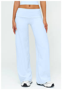 Pantalones Anchos Casuales para <span class=keywords><strong>Mujer</strong></span>, Pantalones Deportivos Holgados para Correr al Aire Libre, Pantalones <span class=keywords><strong>de</strong></span> Yoga - Product Image 4