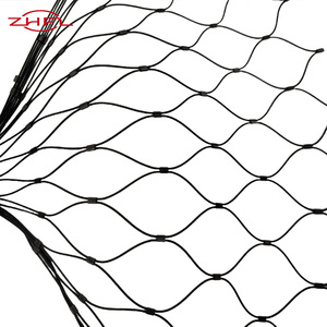 ตาข่ายลวดสแตนเลส 304 แบบถักทอธรรมดา ทนทาน ตัดตามสั่ง สำหรับสวนสัตว์ - Product Image 3
