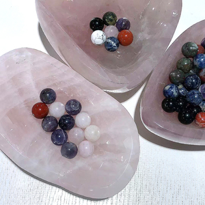 Wholesale Natural <b>Crystal</b> <b>Ball</b> 2cm Rose Quartz Amethyst Obsidian Mini Sphere for Healing - Product Image 5