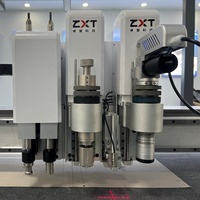 Machine de découpe oscillante à couteau pour matériaux composites en fibre de carbone et fibre de verre ZXT, machine de découpe CNC pour vinyle