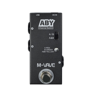 Effets <span class=keywords><strong>de</strong></span> guitare électrique professionnels ABY RouteSelector Single Block Music Performance Rock Matériau en aluminium <span class=keywords><strong>Type</strong></span> <span class=keywords><strong>de</strong></span> bouton <span class=keywords><strong>de</strong></span> guitare - Product Image 1