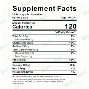 ヴィタホール カスタマイズ 便利なパッケージ入り 天然ホエイプロテインアイソレートパウダー 大人向け体重増加 筋力増強用 - Product Image 6