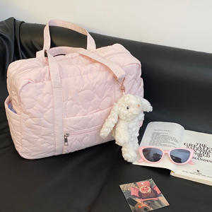 Nueva Bolsa de Viaje con Estampado de Corazones para Mamá, Ligera, Bandolera, de Gran Capacidad, con Funda para Equipaje - Product Image 4